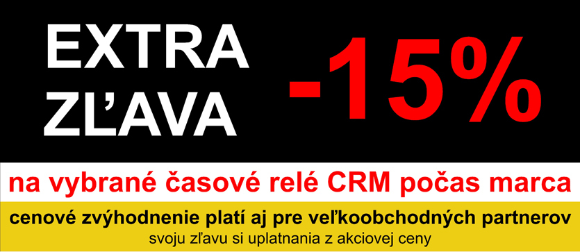 Marcová akcia -15% na vybrané časové relé photo